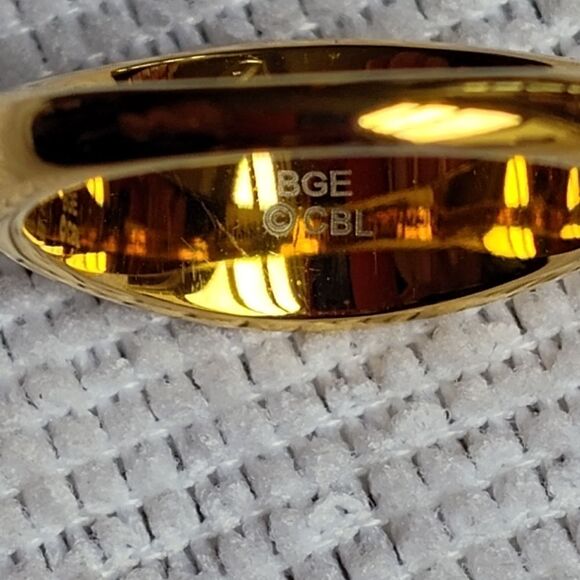 Love of Family" Gold Multicolor Birthstone ring by Bradford Exchange - Picture 6 of 7